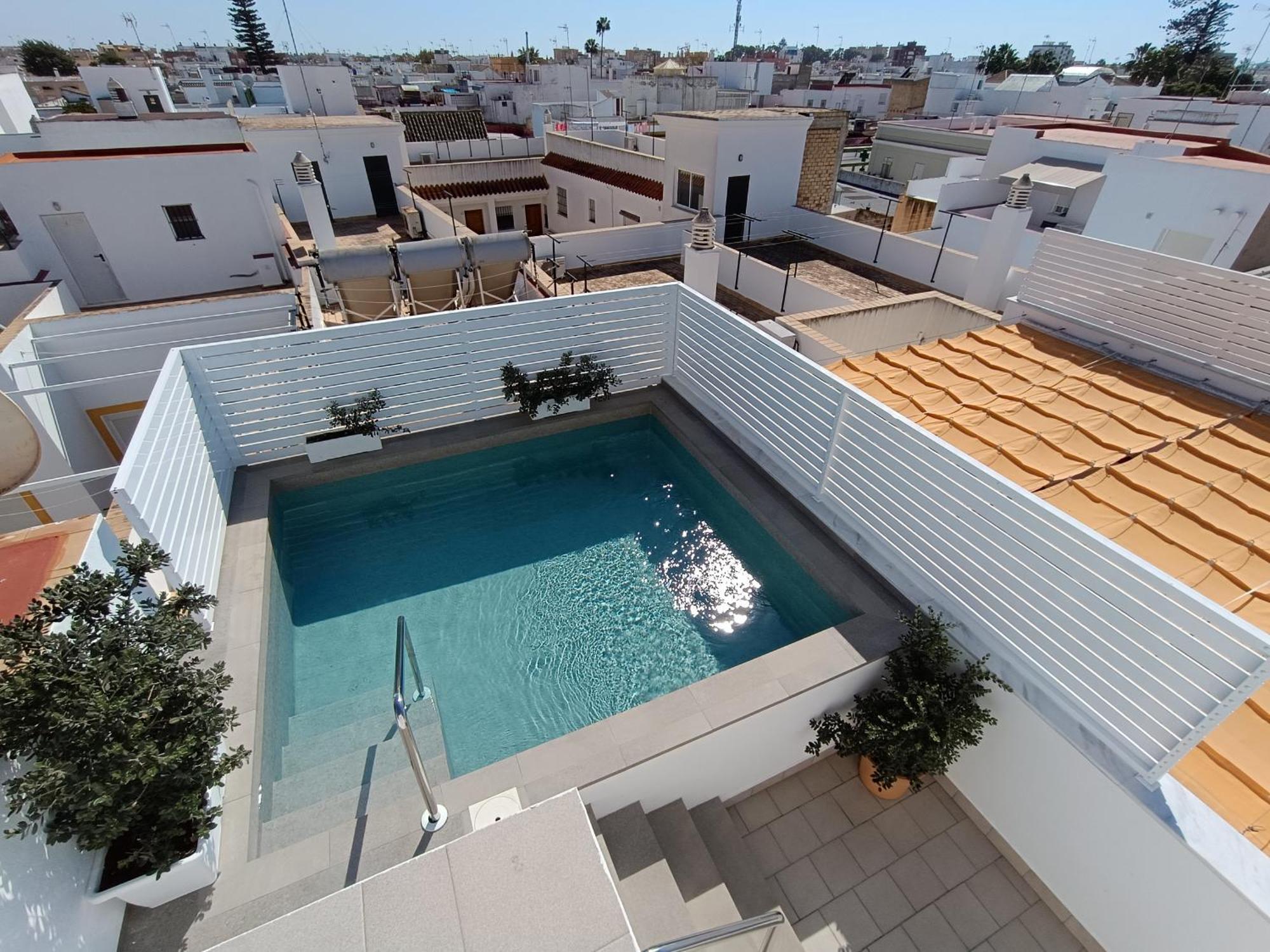 Apartamentos Turisticos Casa De Los Balcones Chipiona Exterior photo